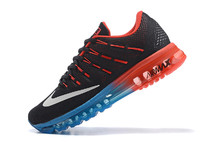 Мужские кроссовки Nike Air Max 2016 на каждый день красно-синие
